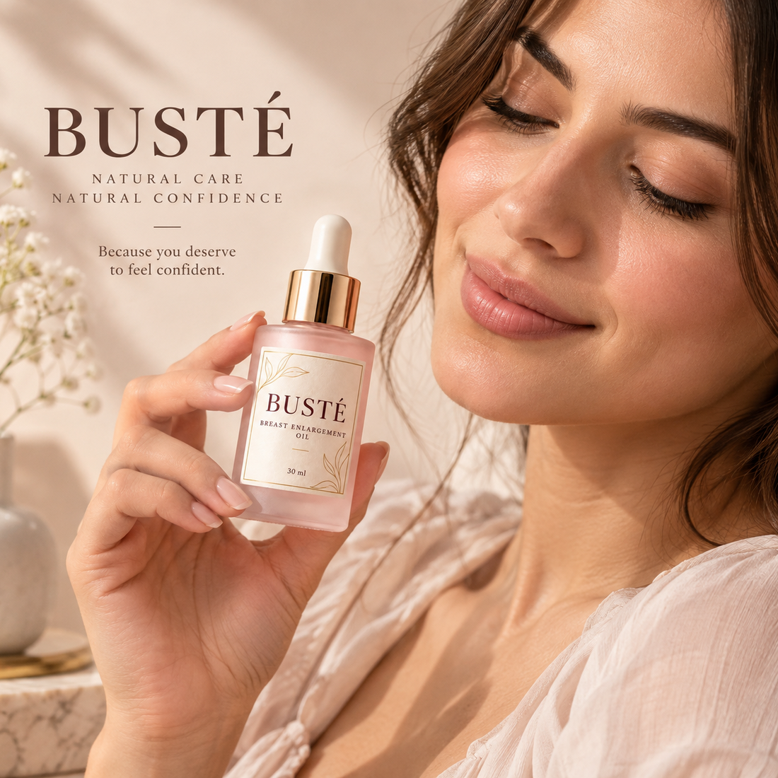BUSTÉ Breast Care & Firming Massage Oil